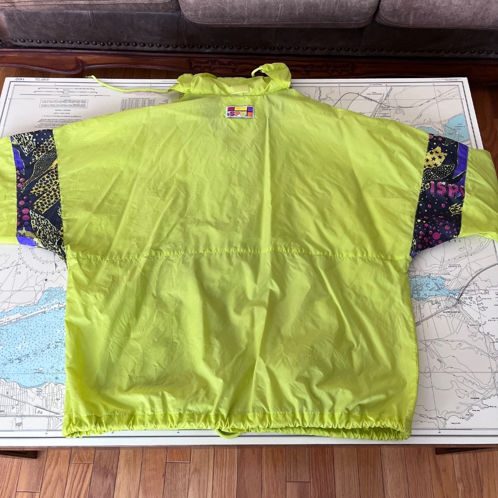 Vintage Neon ISPO Spring Windbreaker / Rain Jacket - Picture 7 of 8